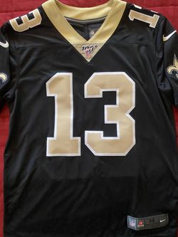 Nike New Orleans Saints Michael Thomas Jersey #13 Black Size adult M “NFL 100th Season