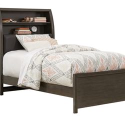 (2) Twin sized Bookcase Beds