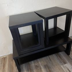 Coffee Table And Side Stands 