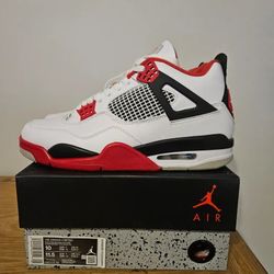 Men's red sneakers and sports shoes