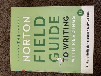 The Norton Field Guide To Writing 