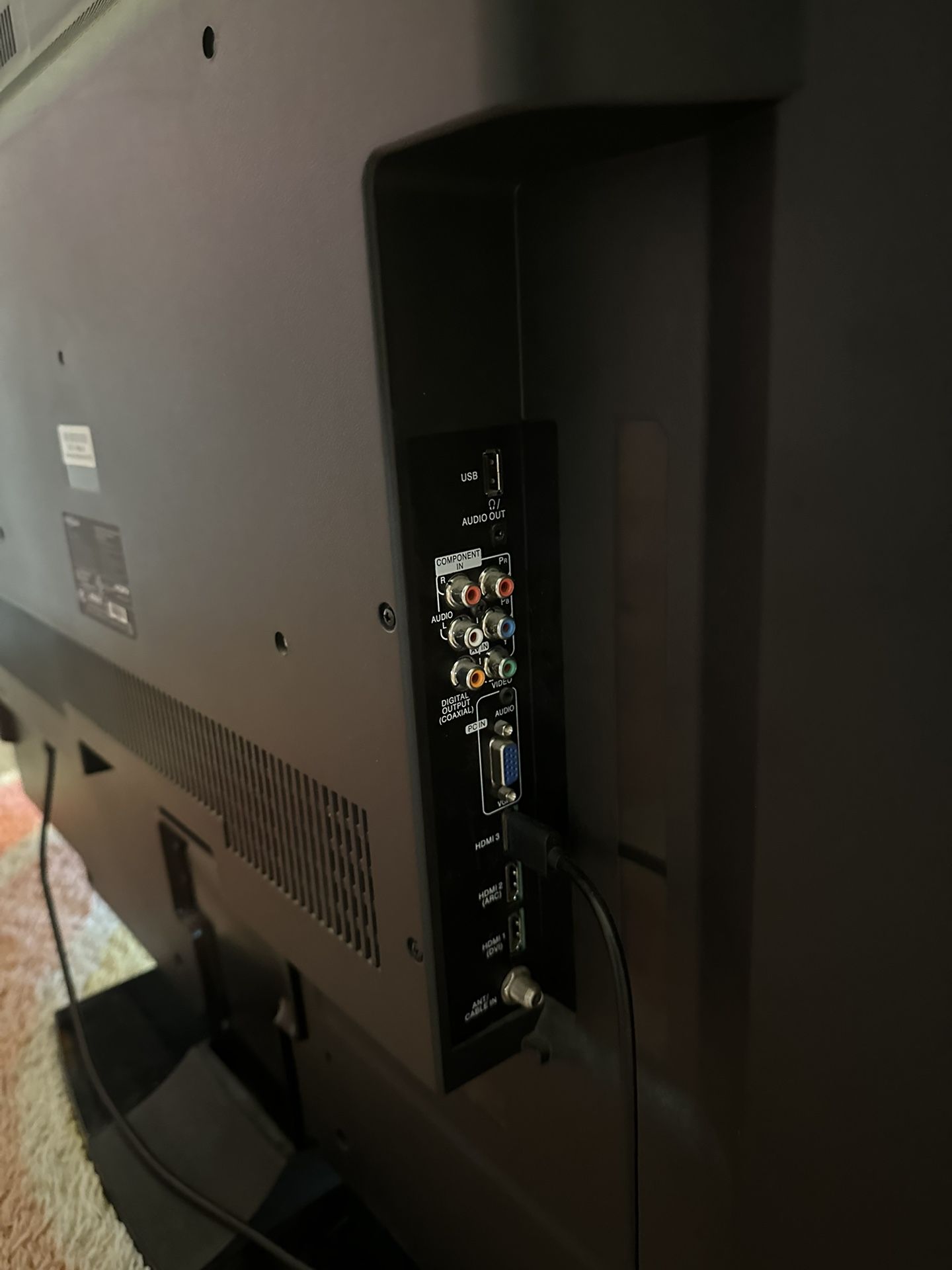 50 Inch TV with Roku 