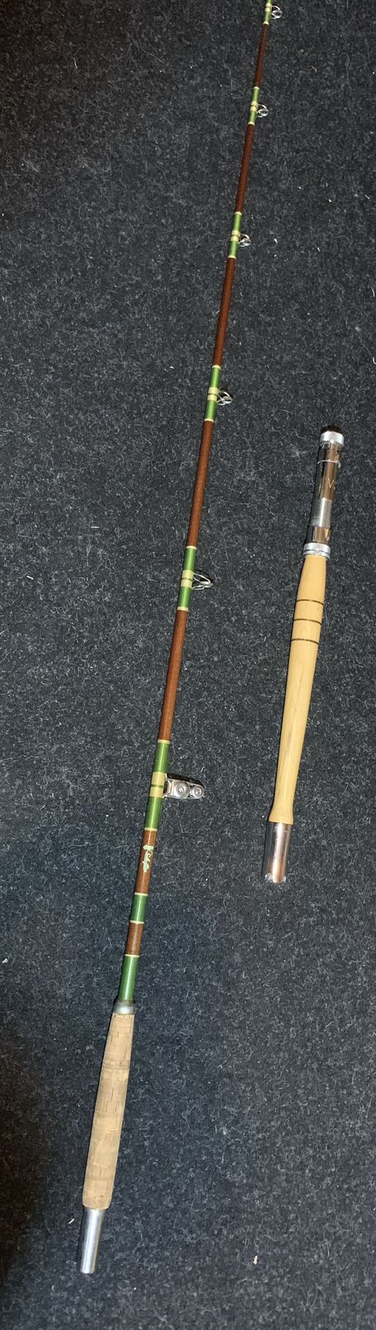 Rare Collector 84” in length. Action Rod! 2 Section Fly Rod. 