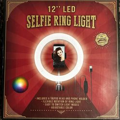 12 Inch Selfie Ring Light
