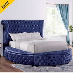 QUEEN BED FRAME MATTRES SOLD SEPARATELY NEW IN BOX ☎️ 1714586,2564