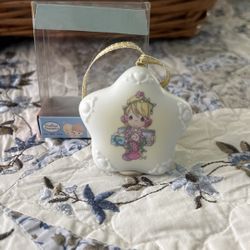 Precious moment, Christmas ornament