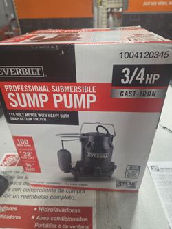 Professional Submersible Sump Pump