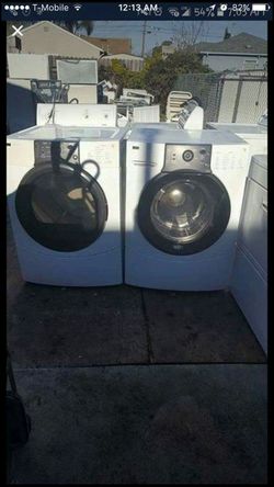 Washer and electric dryer Kenmore