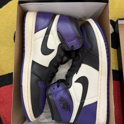 Jordan 1 High Court Purple 