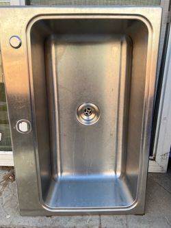Stainless Steel Single Basin Kitchen Sink