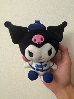 Dodgers Sanrio Kuromi Hello Kitty & Friends Plush Clip SGA 8/12/26