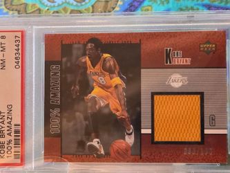 Kobe Bryant 100% Amazing card. PSA only 100 made
