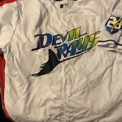 Tampa Rays 20th Anniversary Reversible Jersey XL $65 Obo