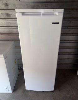 White Thomas Standing Freezer