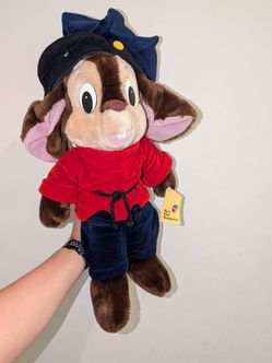NWT Vintage 1986 Fievel Mousekewitz An American Tail 22" Plush Toy from Sears