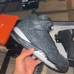 Jordan 5 3LAB5 Black Silver 