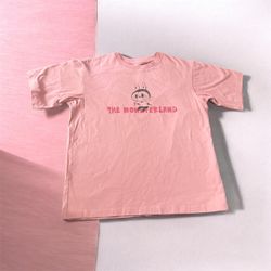 Pink The Monsterland Graphic T-Shirt Cartoon Character Size M