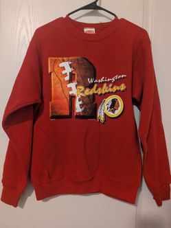 Vintage Nutmeg Washington Redskins NFL Crewneck Sweatshirt