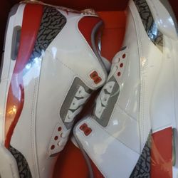 Jordan 3 Retro Fire Red Size 9