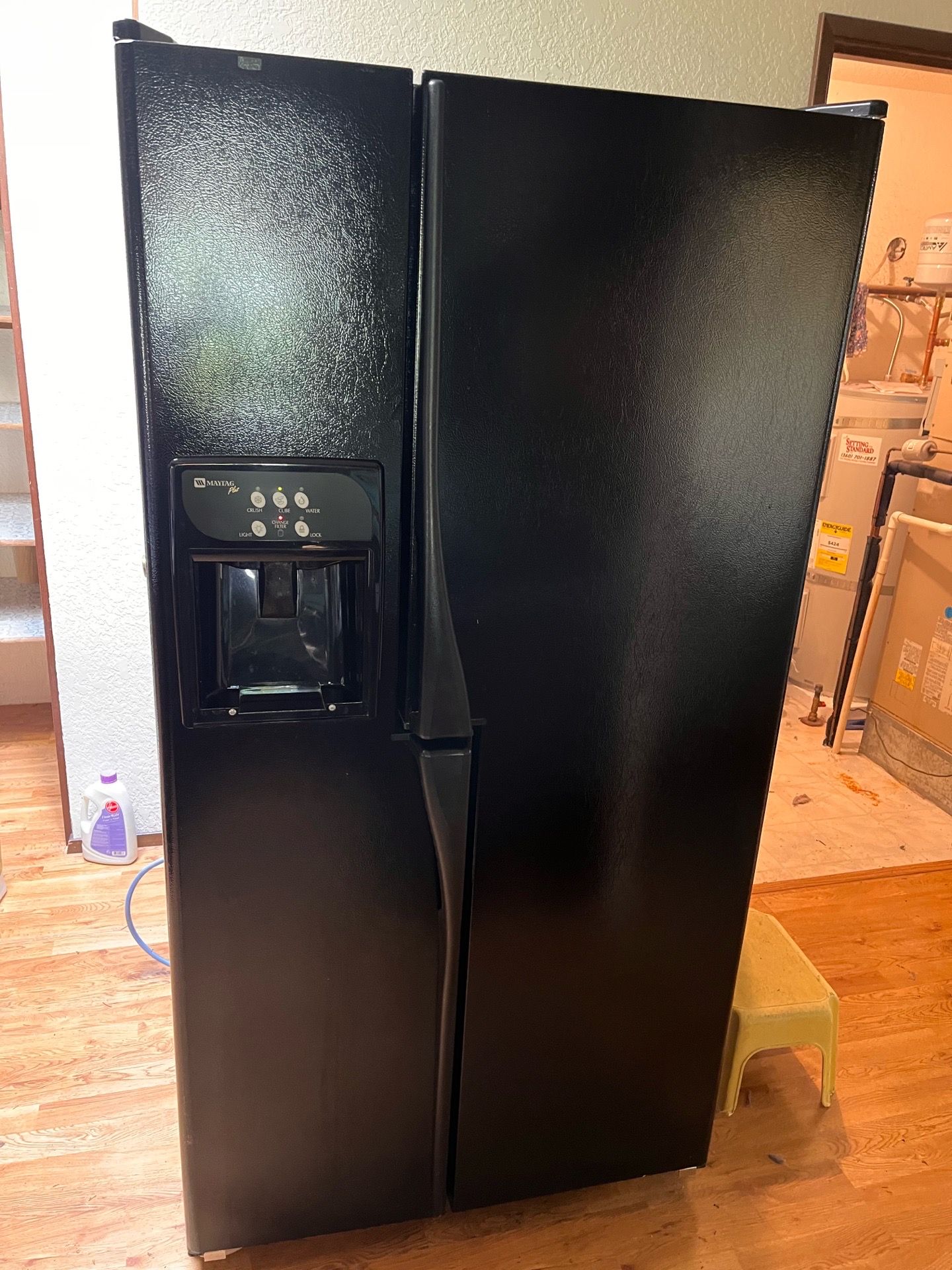 Maytag Plus Side-by-Side Refrigerator with Water/Ice Dispenser - Works Great!