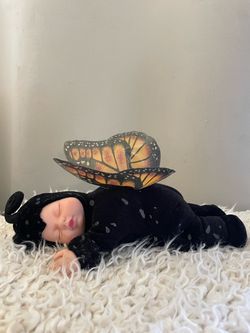 Vintage butterfly baby