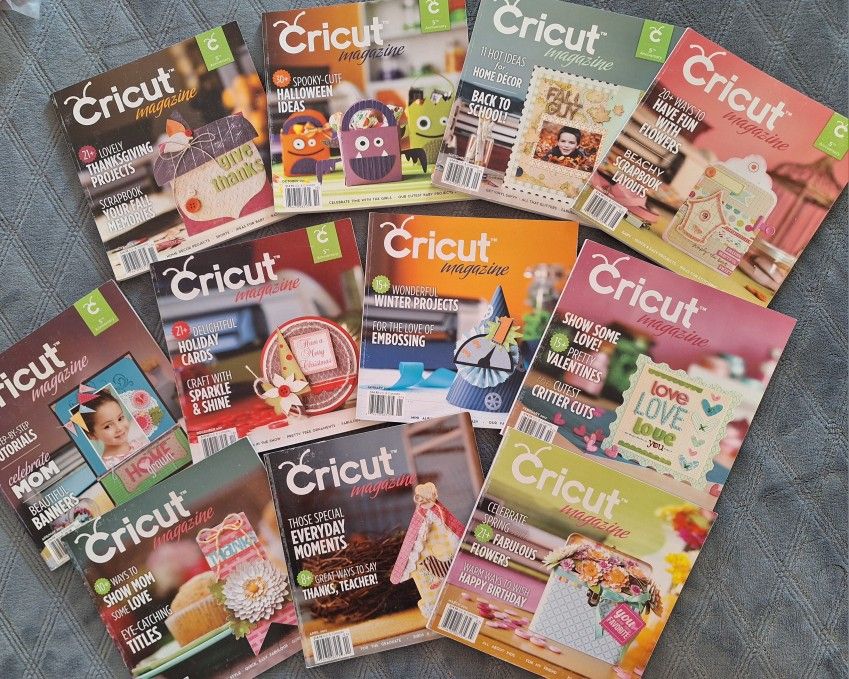 Cricut Magazine Books