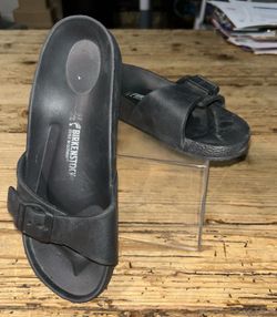 Birkenstock Women's Size 37 Black Madrid Essentials EVA
