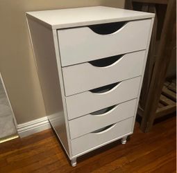 White drawer