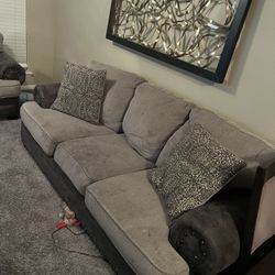 BROWN Sofa, Love Seat, & Dining Table FREE