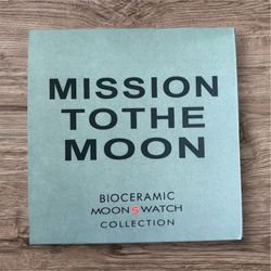OMEGA x Swatch - Bioceramic MoonSwatch - Mission to the Moon (Box+ Papers+ Receipt)