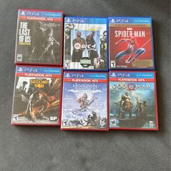 PS4 Games | $25 each or All for $100 