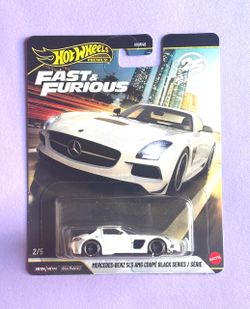 Hot wheels Fast & Furious Mercedes Benz SLS AMG Coupe Black Series