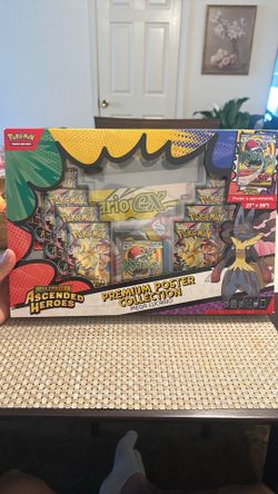 Pokemon Ascended Heroes Premium Post Collection Lucario