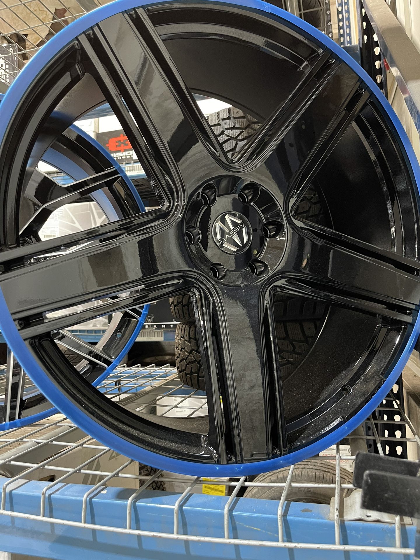 26” Rims And Tires