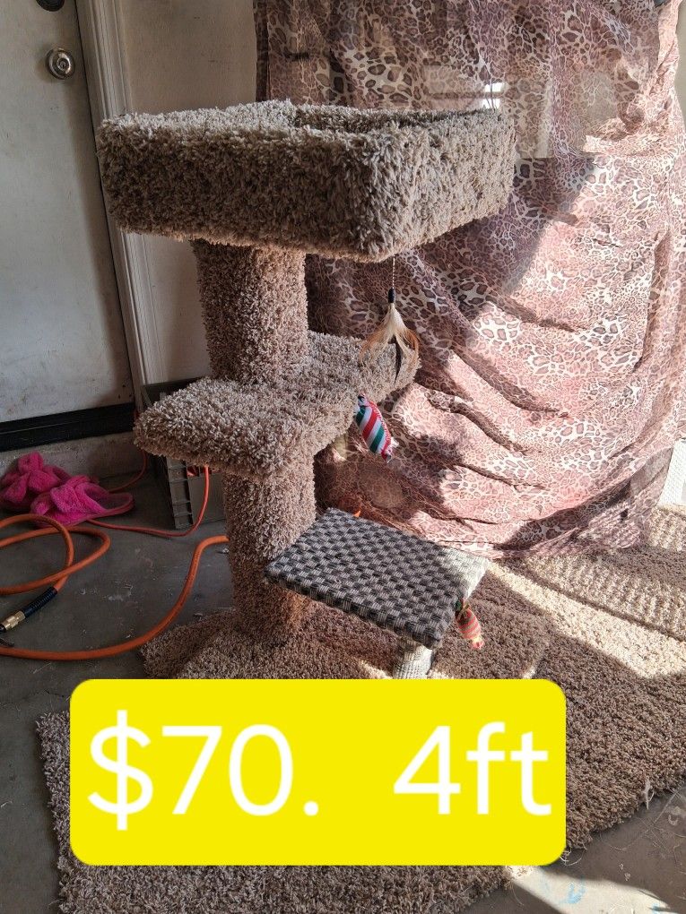 Cat tree. Cat tower. Cat scratcher. Cat bed. Cat condo. Cat post