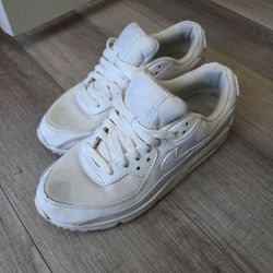 Nike Air Max 90 Mens US 6 Womens 7.5 White