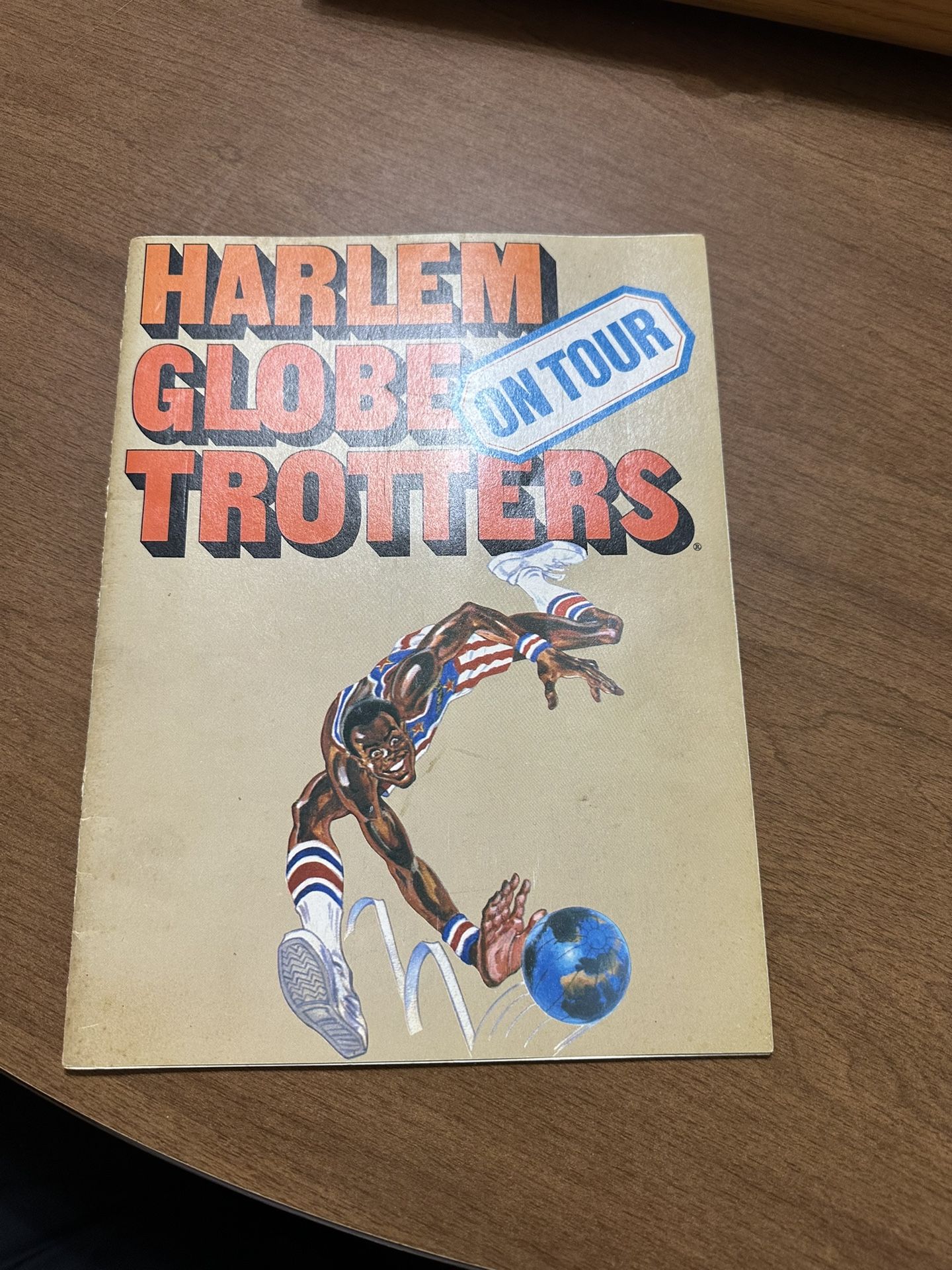 Harlem Globetrotters On Tour 1978 Program 
