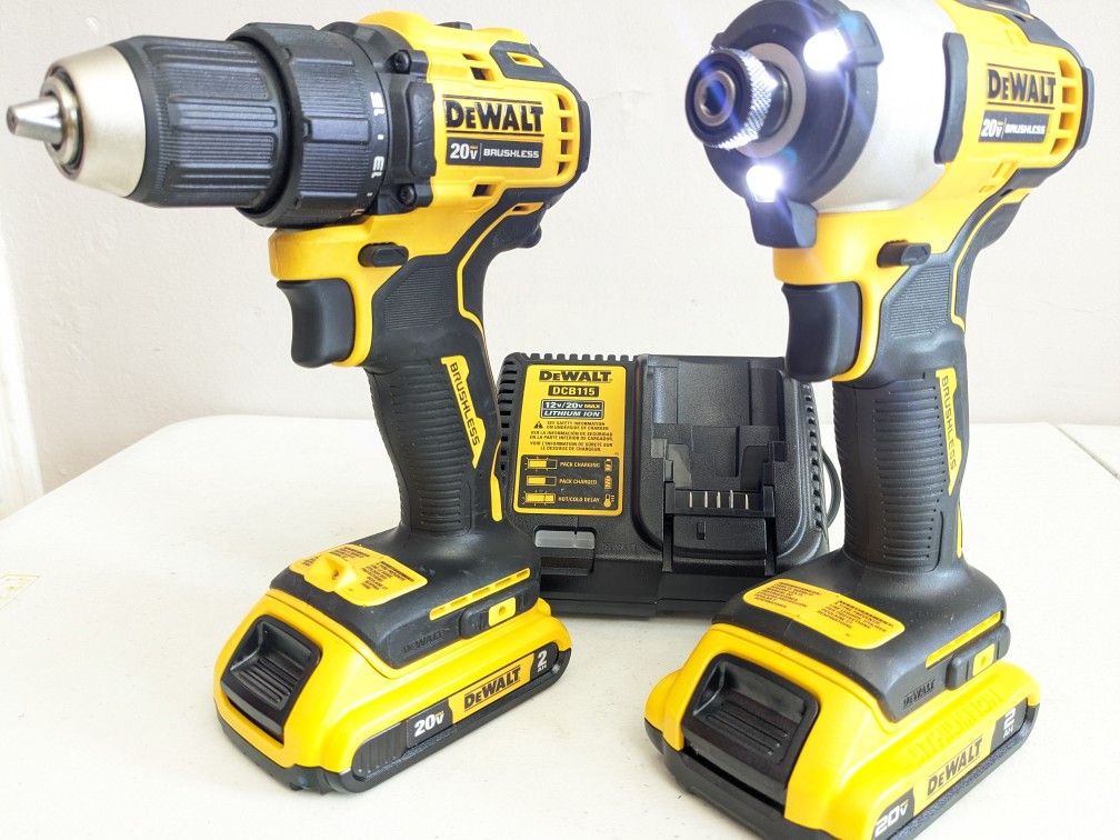20V Max DeWalt Atomic Brushless Contractor Set