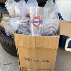 20 Ounce Plastic Beverage Cup No Lids