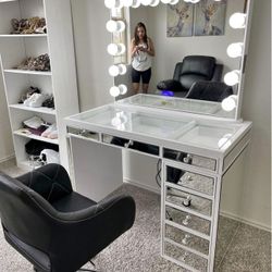 Vanity Dining Table Furniture 