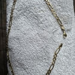 10k Solid Gold Chain 1 Troy Oz