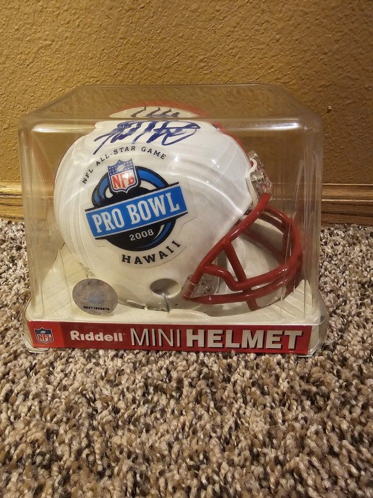 Adrian Peterson Autographed Pro Bowl Mini Helmet 