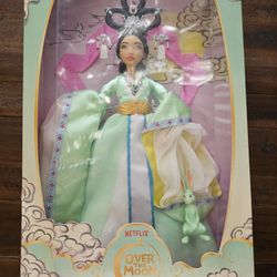 Over the Moon Netflix’s Chang’e Collector 14" Doll w/Traditional Chine Gown