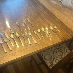 Various silverware