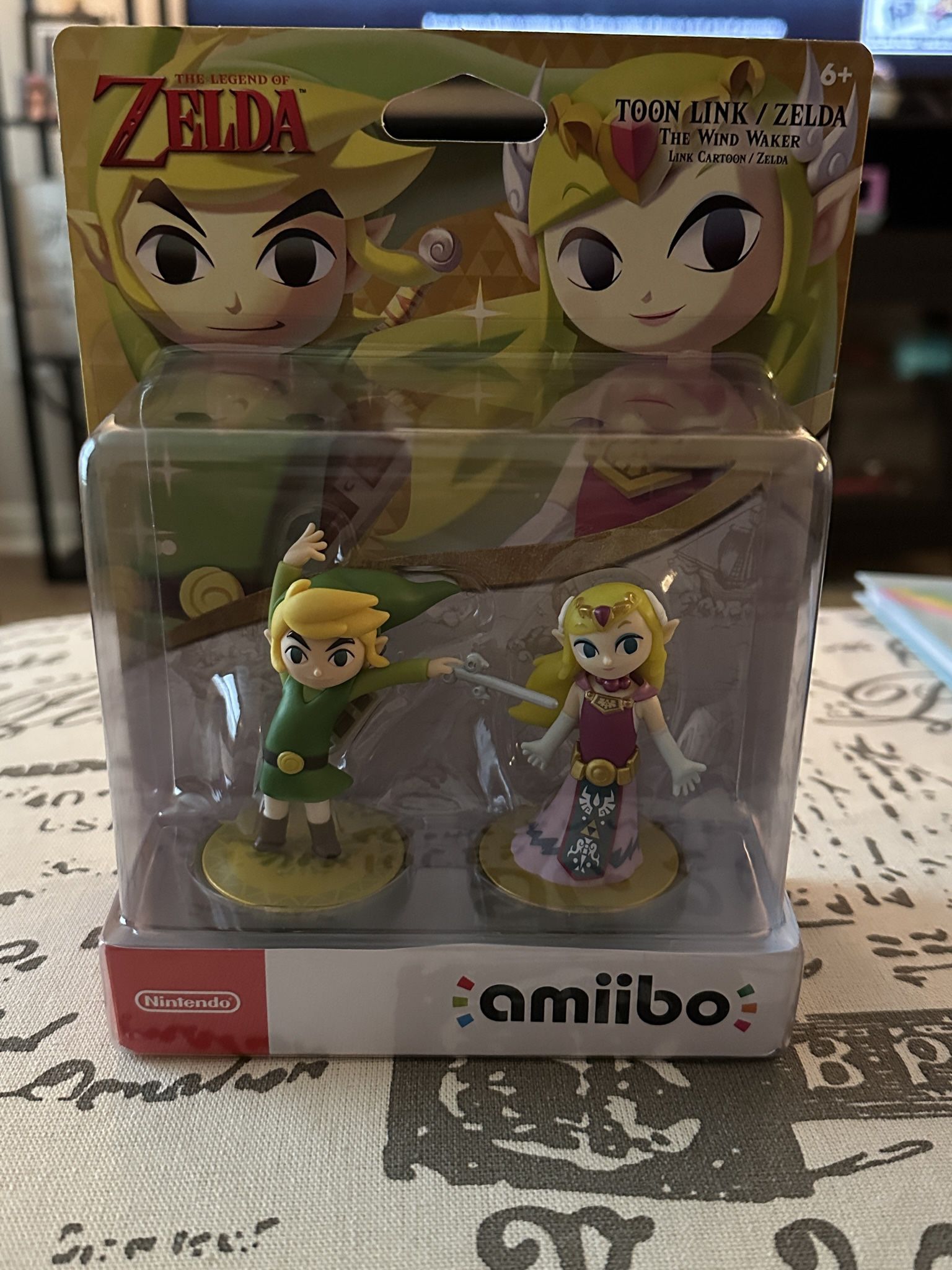 forbundet skøjte tjære Nintendo Amiibo Legend of Zelda 2-Pack Toon Link/Zelda Wind Waker for Sale  in Houston, TX - OfferUp