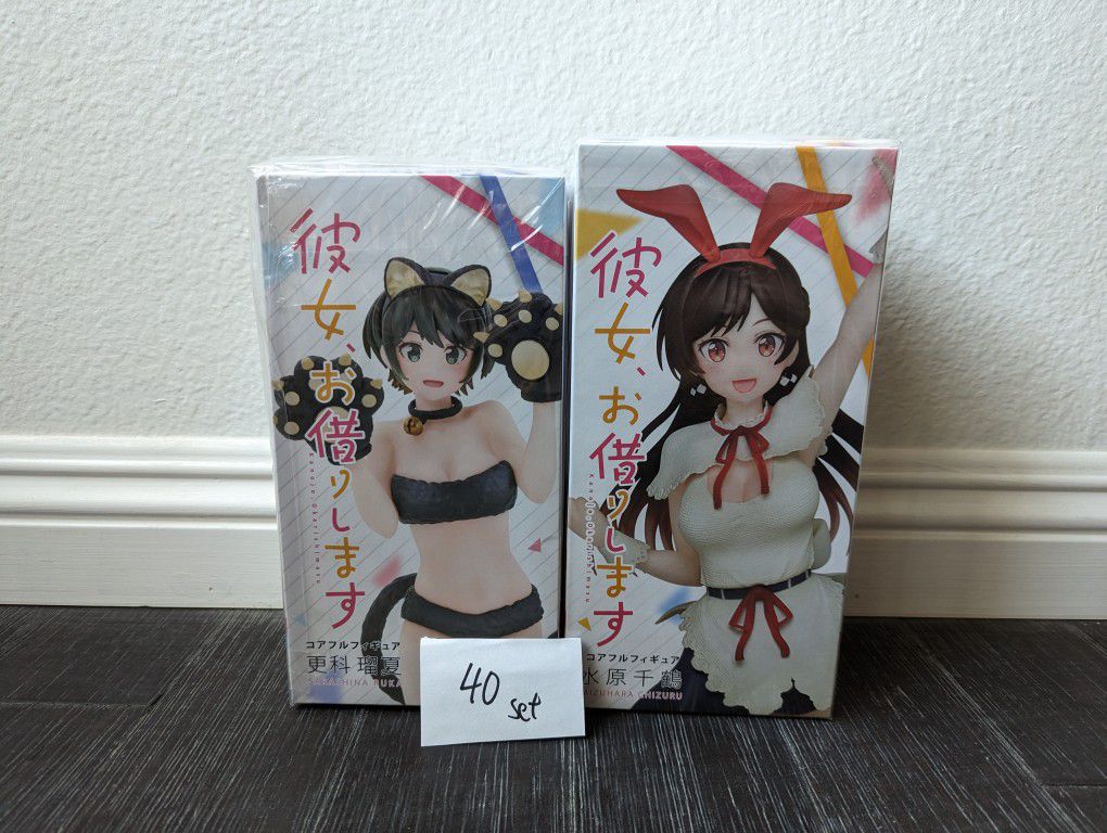 Taito Rent a Girlfriend Coreful Anime Prize Figure Sarashina Ruka Chizuru Mizuhara