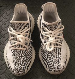 Yeezy zebra size 4.5 sales