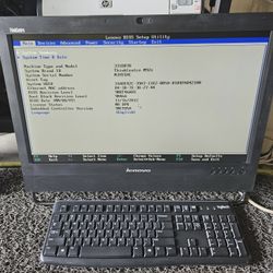 3x Lenovo ThinkCentre M92z, All In One Computer Desktop 🖥,  Intel Quad Core i5, 4GB MEMORY DVD-RW MULTI-WRITER,  24-Inch Widescreen LED 