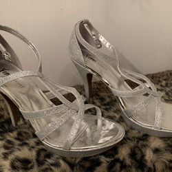 Silver Sandals # 11