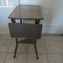 Mid-Century Industrial-Style Typewriter Table